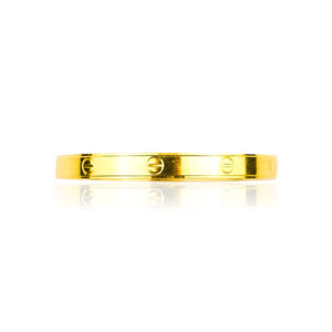 22K Solid Yellow Gold Ladies Bangle