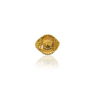 22K Yellow Gold Filigree Ring