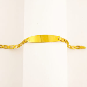 22K Yellow Gold Baby Bracelet