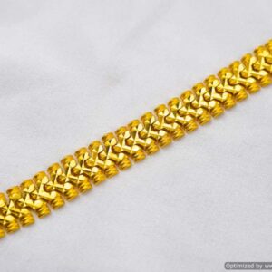 22K Yellow Gold Men Bracelet in Y shape links