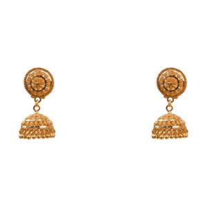 22k Gold Royal Beaded Jhumki