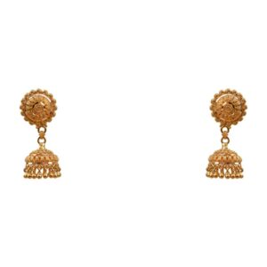 22k Gold Small Jhumki Earrings