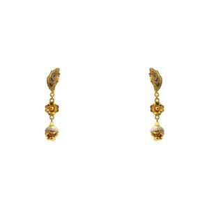 22k Gold Rodium Earrings